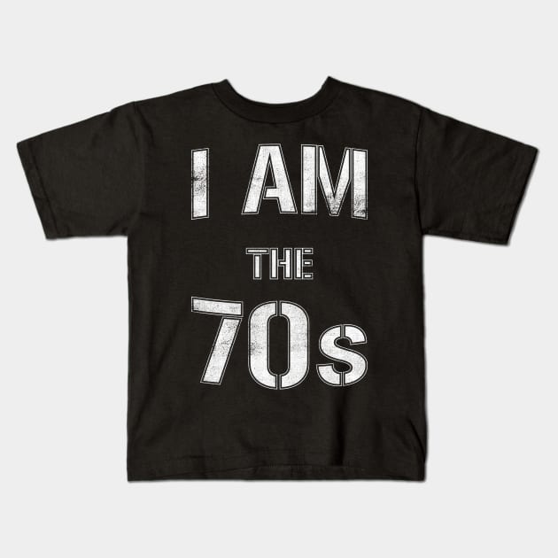 I Am The 70s Kids T-Shirt by cowyark rubbark